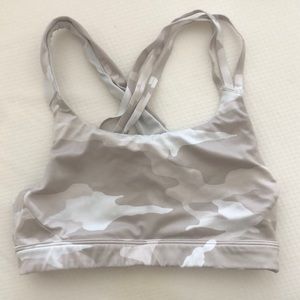 Athleta Camo Sports Bra